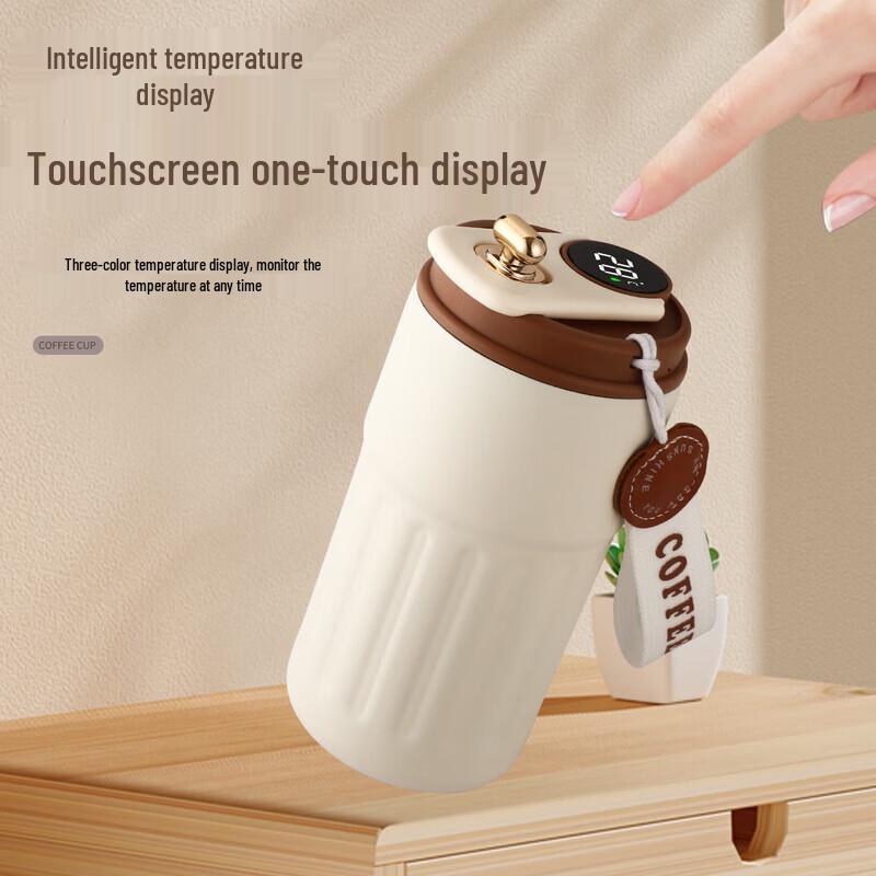 Tri-polar TP3639 Smart Temperature Display Insulated Coffee Cup