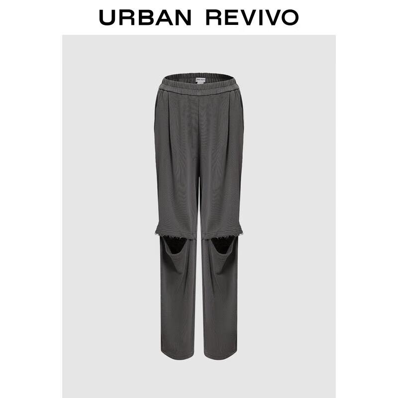 

Женские джинсы UR с высокой посадкой, с потертостями, широкие штанины L