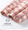 Women's Summer Cotton Pajamas: Short Sleeve Top & Long Pants, Stylish, Casual, Loose Fit, Plus Size, Outdoor-Friendly Loungewear