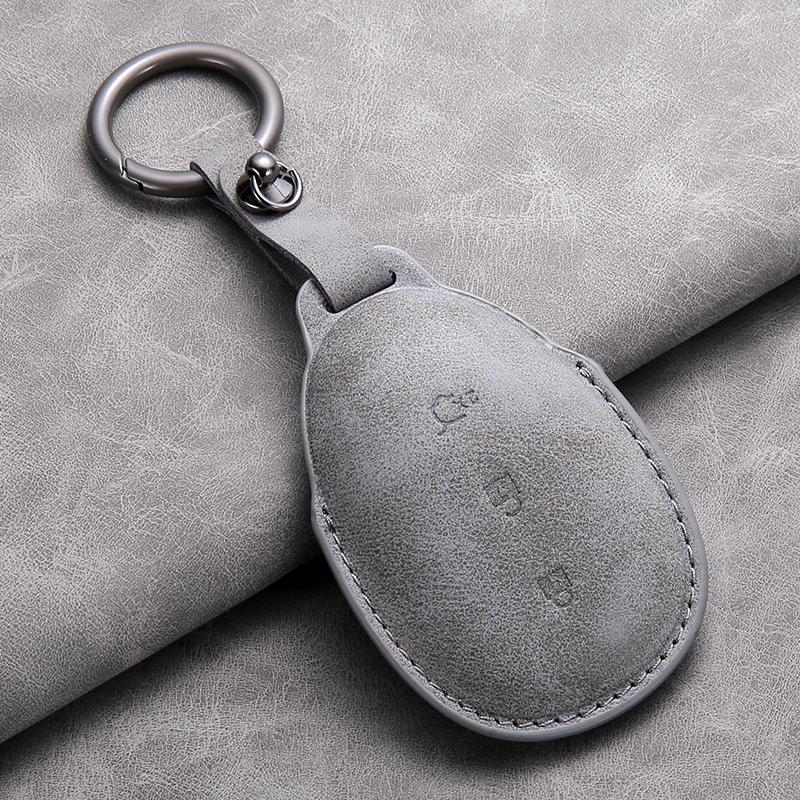 FOR QIYUAN TO GENESIS Car Smart Key Case Cover Key Pack Remote Protection Sleeve Buckle Rope Special Accessories Multi Styles