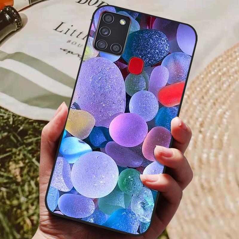 For Samsung A21S Case Phone Cover Silicone Soft TPU Back Cover for Samsung Galaxy A21S Case A 21S A21 S A217F Fundas Bumper