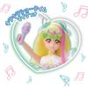 Bandai Precure Style Cure Zukyun Doll Toy with Accessories and Colorful Outfit