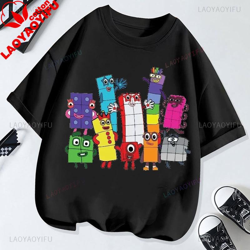 Number Day Math Day TShirt 100 Days Math Numbers TShirt Summer Unisex Clothing Versatile Creativity Short Sleeve Printed Tops