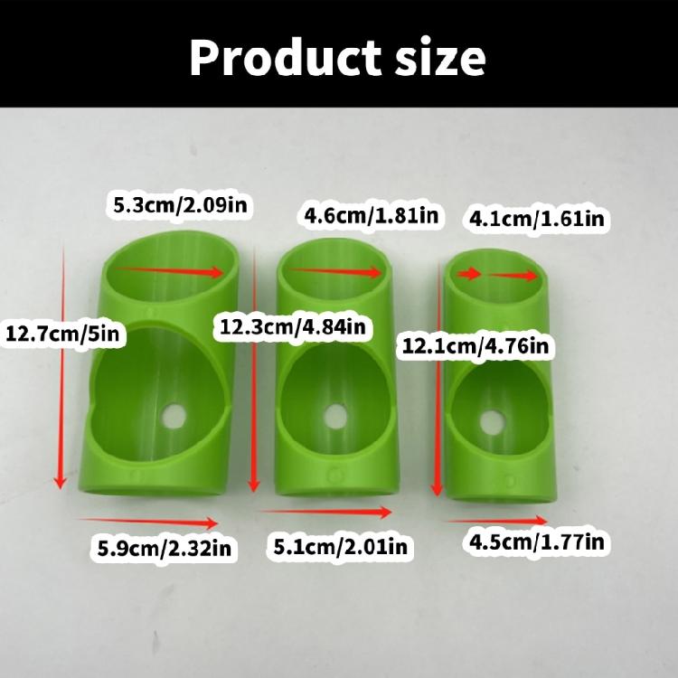 3Pcs Foam Pipe Insulation Cutting Guide Foam Pipe Cutter Tool Three Tube Insulation Cutting Fixture Insulation Cutting