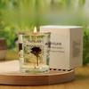 DIY Real Flower Jelly Scented Candle Cup - Creative Souvenir Gift for Girls' Bedroom with Long-Lasting Fragrance.