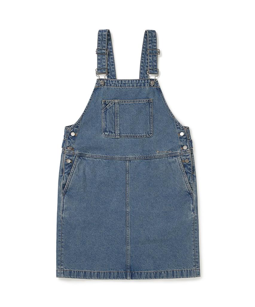 Snow Peak Apparel Denim Overalls Dress (S25Zwfop77) Blue