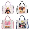 Anime NARUTO Canvas Shoulder Bags Uzumaki Uchiha Sasuke Haruno Sakura Handbags Fashion Cartoon Storage Crossbody Bag Gifts