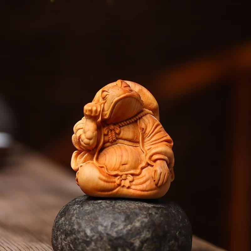 

Резьба по массиву дерева Предсказание судьбы Золотая жаба скульптуры и фигурки Милый Дом Комната Офис Богатство Удача Фэн-шуй Декор