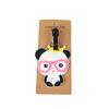 Panda Cartoon PVC Luggage Tag
