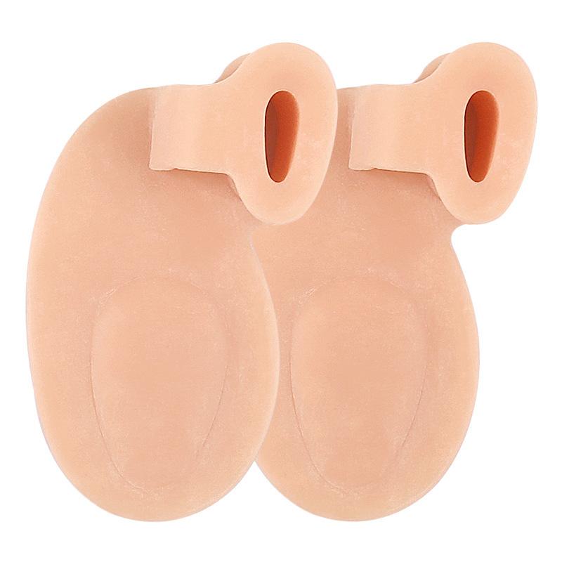 

2 шт. гелевые разделители для пальцев ног и подушечки под плюсну, распорки для пальцев ног для коррекции пальцев ног, облегчение боли при бурсите 1 Pair