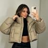 Warm down cotton clothes, cotton-padded jackets, winter turtle back vest women's short models, new thickened stand-up collar