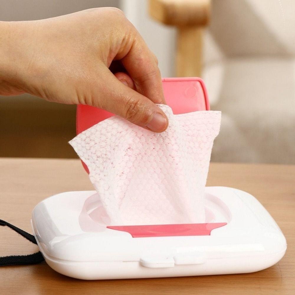 Refillable Wipes Dispensers Sealed Baby Wipe Box Wipes Storage Box Wet Wipe Case for Home