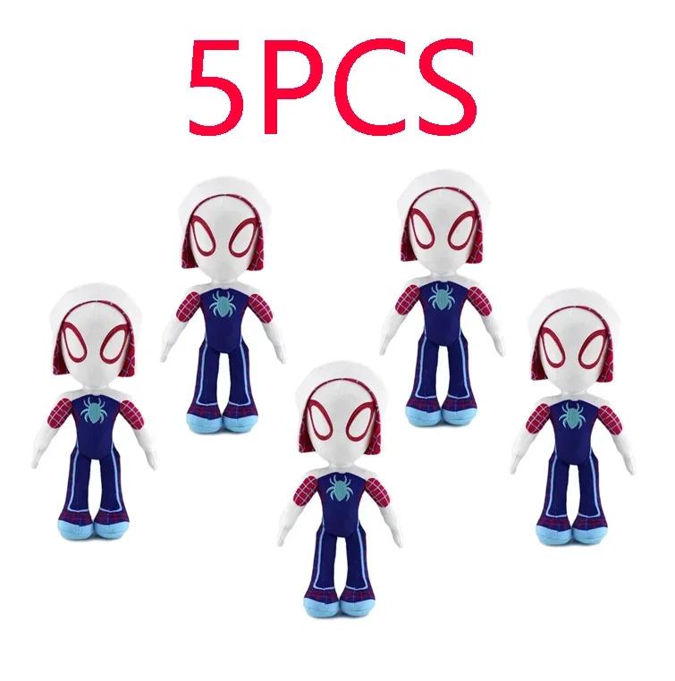 **Spot Anime Avengers Spiderman Plush Toys Into The Spider-Versegwen Peter Parker Noir Dollssoft Stuffed