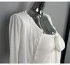 Ensemble deux pièces pour femme Dongdaemun Coréen - Haut à bretelles nœud & Cardigan - Amincissant, Sexy, Désir Pur