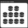 10PCS Motorcycle Bolt Covers Aluminum Engine Topper Caps for Harley Twin Cam Touring Road King Electra Glide Street Glide Dyna Softail Sportster 883