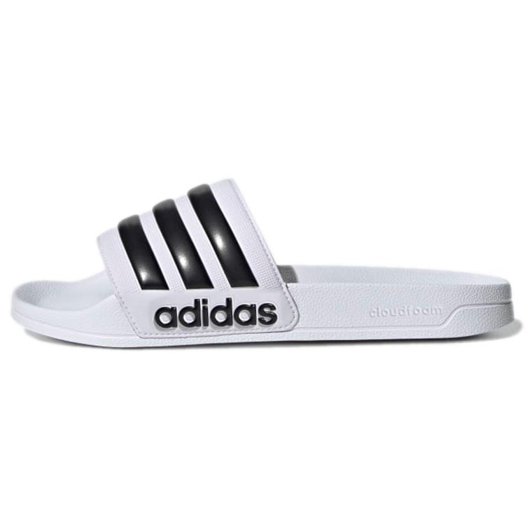 adidas Adilette Shower Slide White Black Men s GZ5921 EU 40.5