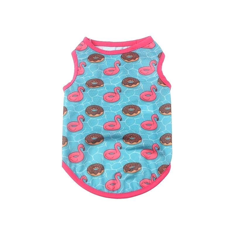 Spring and summer new mesh breathable thin cat vest pet dog clothes