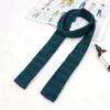Striped Scarf Long Knitted Scarf Neck Warmer Women Scarf Lightweight Neck Wrap