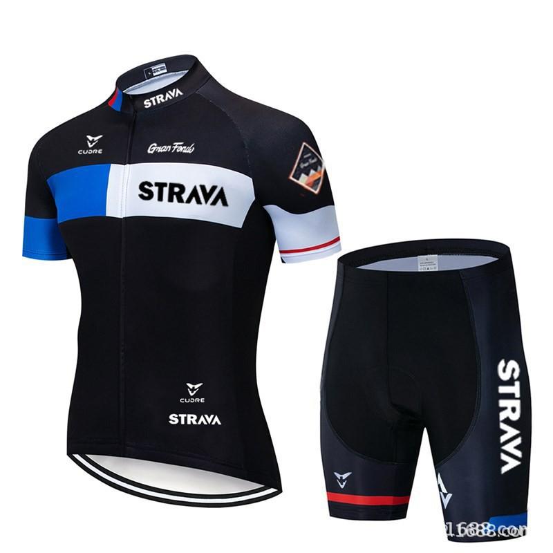 Men Women Cycling Jersey Shorts Set Breathable Mountain Bike Outfit Road Trail Riding