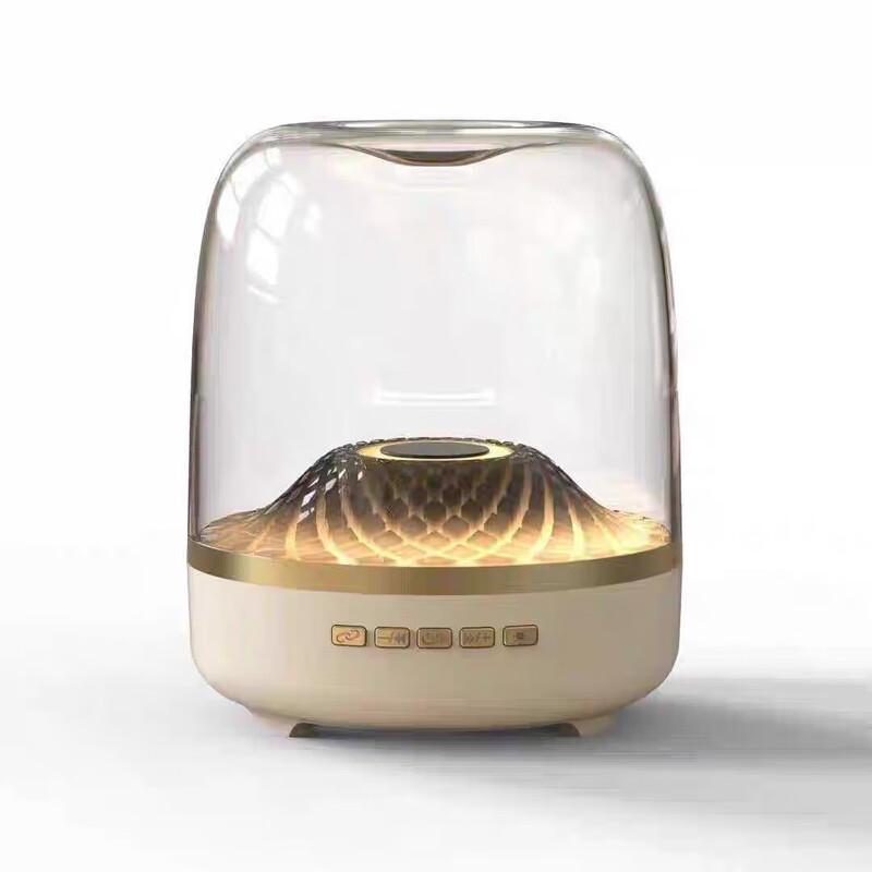 Jingweidu S5 Wireless Glazed Bluetooth Speaker with Ambient Light (CN Version)