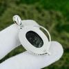 Easter Sale Oval Kambaba Jasper Gemstone 925 Silver Bezel Unique Pendant Jewelry