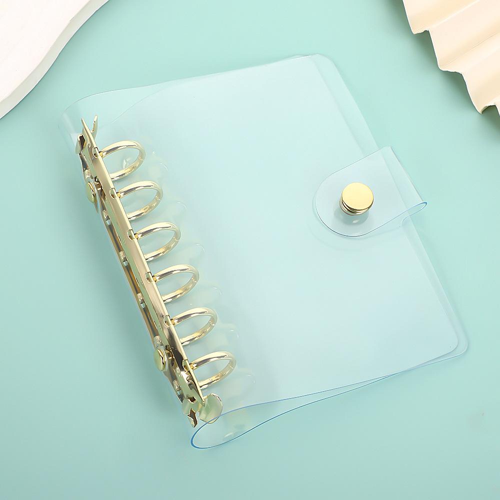 A7 Colorful DIY Binder Photocards Collect Loose Leaf Notebook Refill Spiral Binder Inner Page Diary Agenda Planne