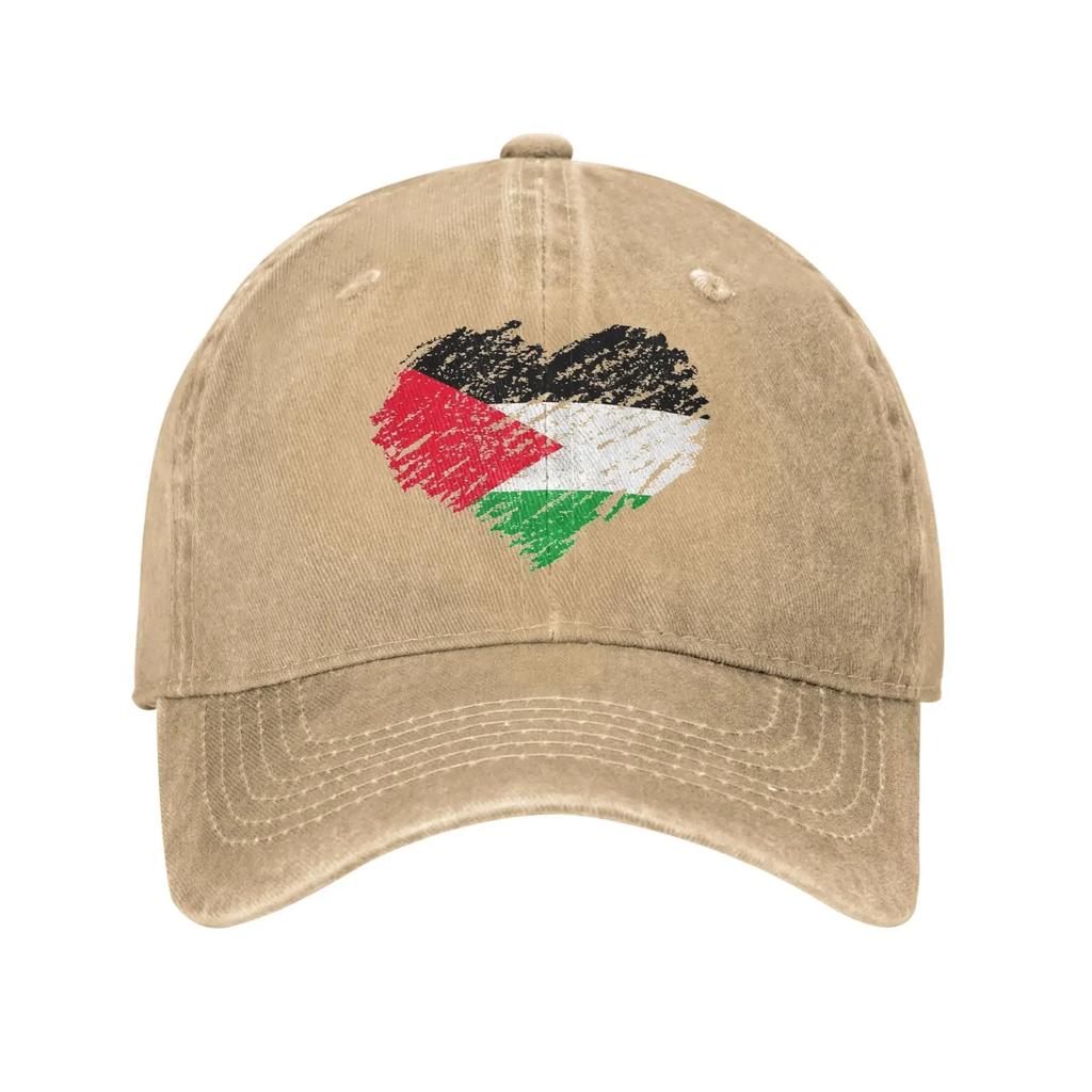 Palestined Casual Baseball Cap Love Outdoor Sports Trucker Hat Summer Adjustable WoUnisex Unisex Design Baseball Caps