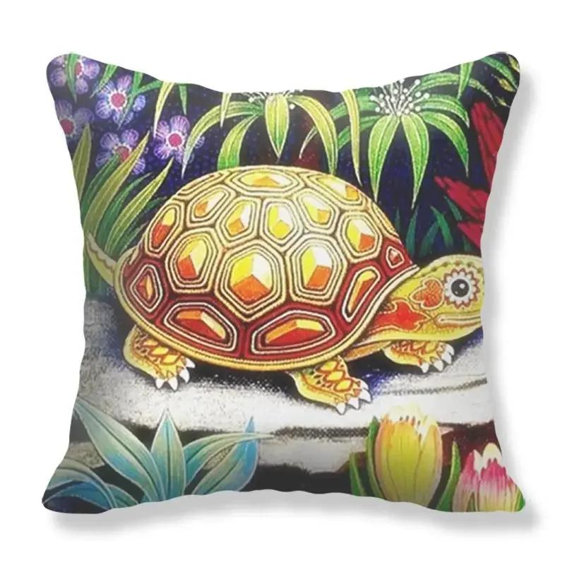 

Наволочка для диванной подушки Домашняя подушка Мультяшный Смешной Любовь Животное Кошка Принт Декор 66x66cm бордовый