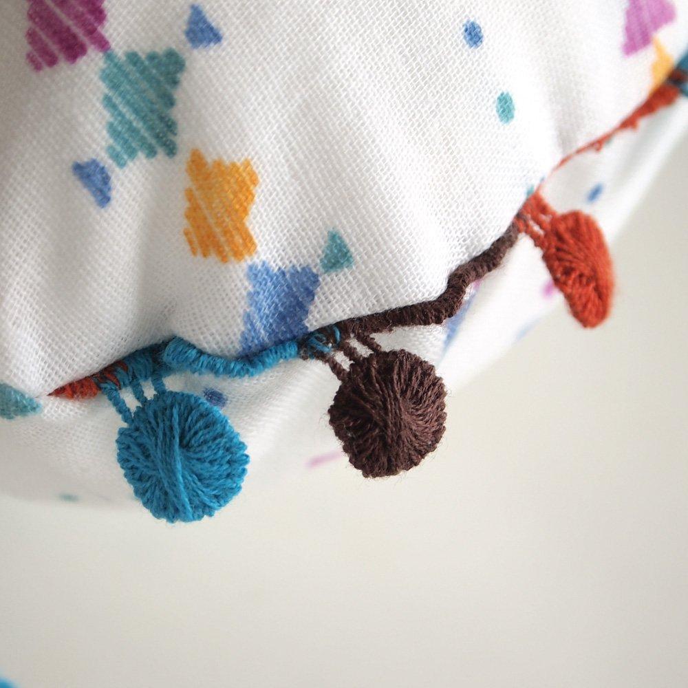 10mois BOBO Kolam Mom & Baby Cushion, White, 8363