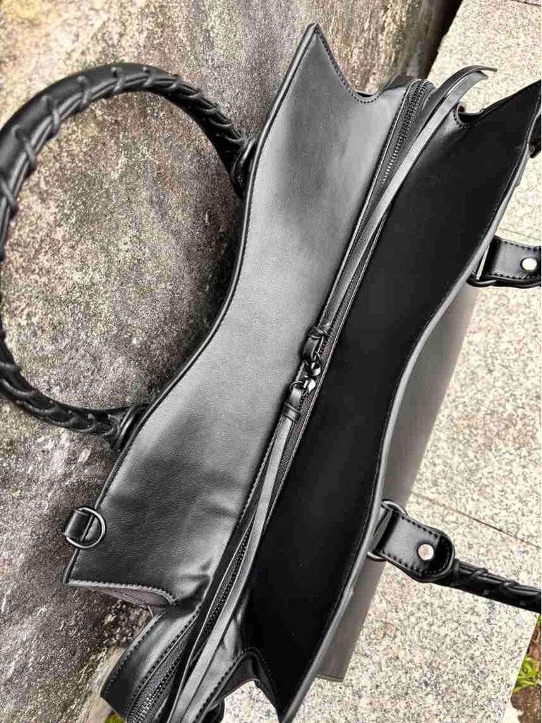 Punk Nieten Motorrad Tragetasche: Große Pendler-, Reise- und Sporttasche für heiße Mädchen