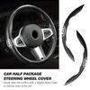 Carbon Fiber Car Steering Wheel Cover Non-Slip Cover Protector Case Accessories For Stinger Optima Cerato Soul Venga Forte