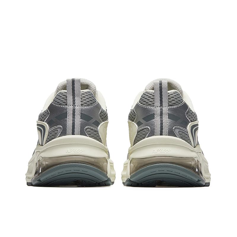 Anta OG2000 Comfortable Versatile Non-Slip Wear-Resistant Low-Top Running Shoes Men Sneakers Silver White Gray 912445501-2