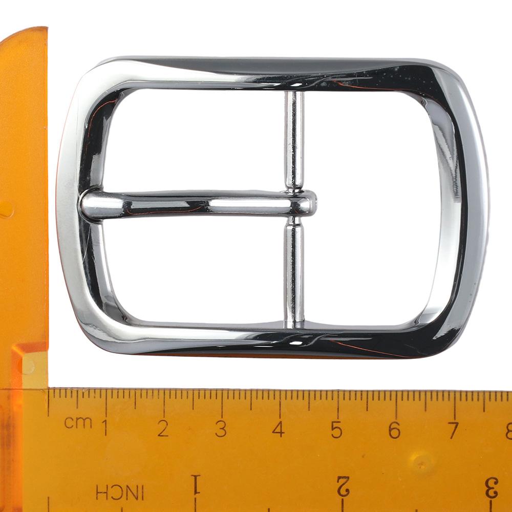 2pcs Rectangular Stainless Steel Belt Buckles Single Prong Belt Buckles  for 1.5 Inch/38mm Belt