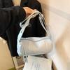 Summer new retro single shoulder oblique span bag temperament cylindrical bag large capacity niche texture underarm women's bag