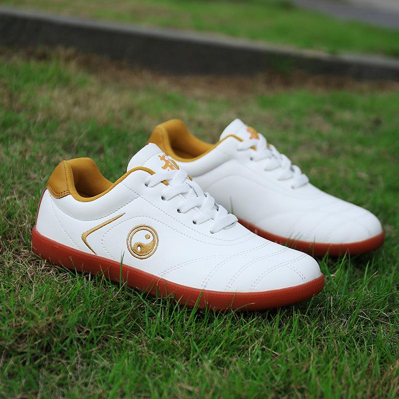 

Туфли для тай-чи из натуральной кожи, мужские туфли для боевых искусств, дышащие туфли на мягкой подошве, удобная спортивная обувь, женская фитнес-обувь, нескользящая тренировочная обувь 44 платиновый