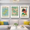 Prosecco Gin Cocktail Abstract Geometry Nordic Posters And Prints Wall Art Canvas Painting Wall Pictures For Living Room Decor
