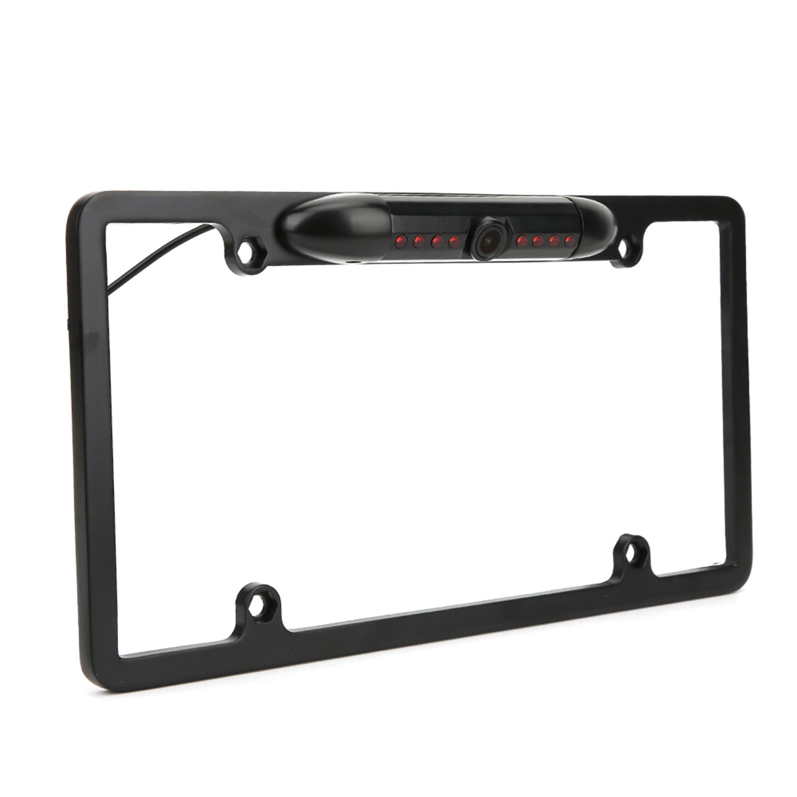 

Американский номерной знак Камера заднего вида Широкоугольный инфракрасный ночной Видение Помощь при движении задним ходом