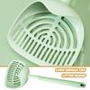 Long-handled Cat Litter Scoop Fine Hole Cat Poop Shovel Large Plastic Cat Litter