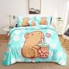 Capybara 3D Bedding Sets Print  Duvet Cover Adults/ Children Bed Comforter  Birthday Gift Dropshipping