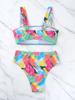 2023 Summer Women's Multi-color High-waist Sexy Bikini Swimsuit