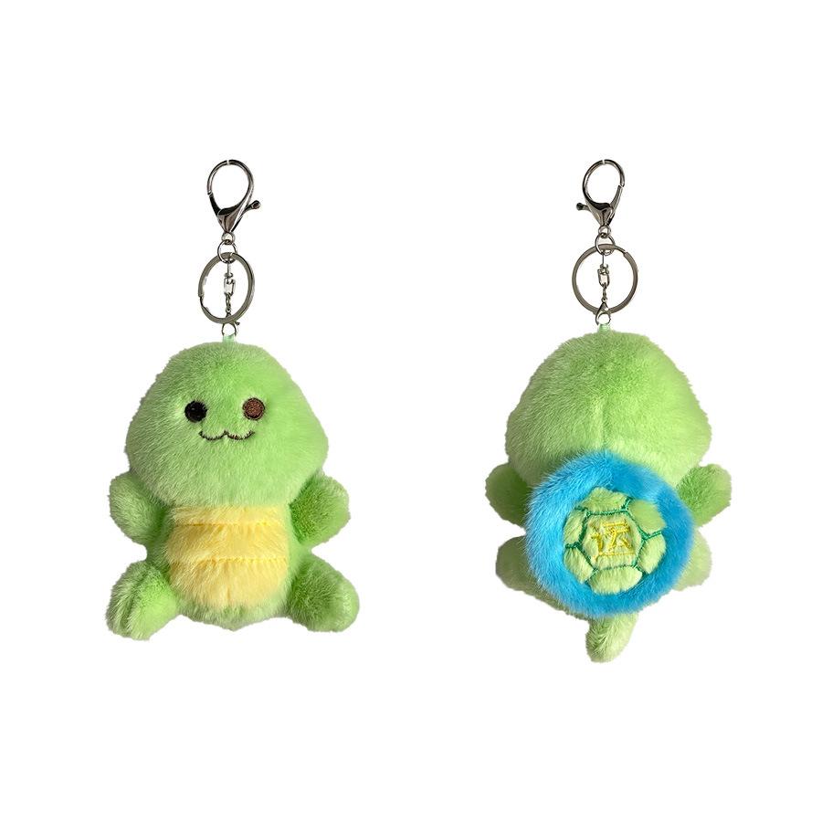 Cartoon Little Turtle Schoolbag Pendant Doll Cute Plush Toy Transport Turtle Grabbing Machine Doll Birthday Gift