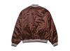 Supreme X Champion Satin Varsity Jacket "Brown"