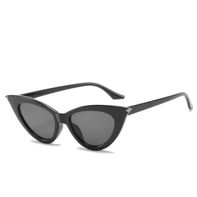 

New Vintage Cat Eye Sunglasses Women Men Round Sun Glasses Female Oval Eyewear Sunglasses for Male Female Eyeglasses MULTI