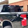 Matte Black Flag Window Decal Sticker Fits For 2019-2022 Chevy Silverado Sierra
