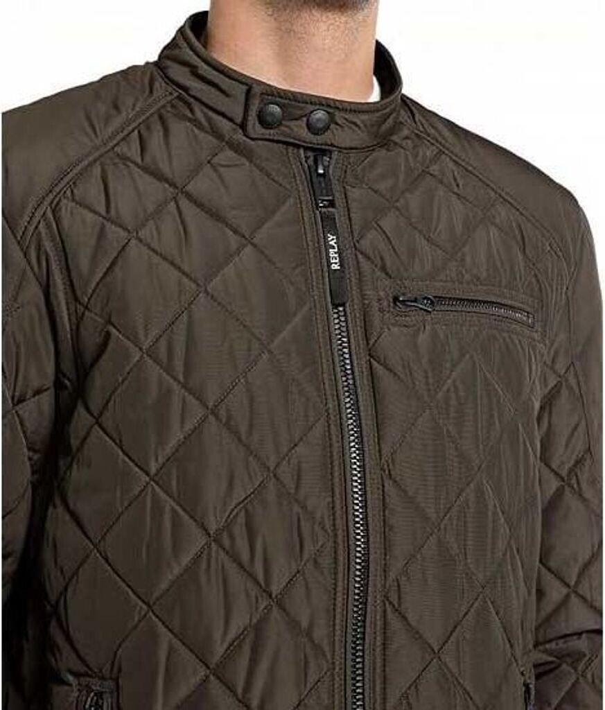 Демисезонная куртка Replay Kurze Jacke aus Oxford-Polyester (M8000-84442) oliv