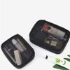 Nylon Toiletry Bag Female Travel Wash Pouch Bath Storage Makeup Case Storage Bag Mesh Cosmetic Bag