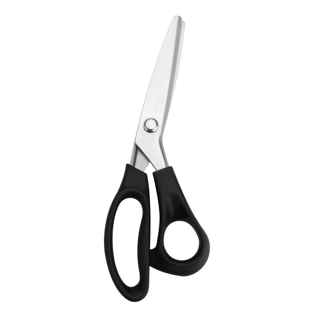 Lace Overlock & Tailor Scissors - Big Wave Pattern, Non-Fraying, Triangle Sawtooth Design