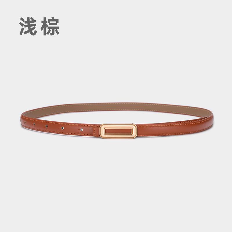 

Ремень из натуральной коровьей кожи, тонкий пояс, декоративный женский ремень, женский пояс из коровьей кожи, декоративный внешний женский ремень 105cm