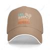 Multifunction Funny Eat Sleep Tennis Repeat Tennis Lover Sandwich Baseball Cap Unisex Sports Casual Caps Golf Hat Fishing Outdoors
