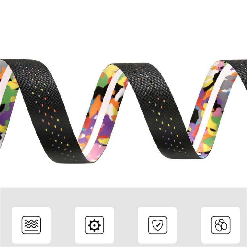 2Pcs Road Bikes Handlebars Tape NonSlip Shock Absorbings Handlebars Tape Cyclings Handle Wrap Cyclings Handlebars Tape